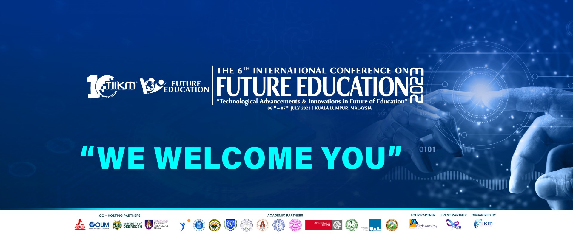 FOE 2023 Facebook Cover The 7th International Conference on Future of